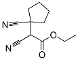 Ethyl cyano(1-cyanocyclopentyl)acetate Structure,62953-74-6Structure