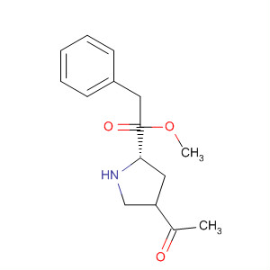 Methyl 4-acetyl-1-benzylpyrrolidine-2-carboxylate Structure,629624-00-6Structure