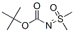 2-Methyl-2-propanyl [dimethyl(oxido)-lambda<sup>6</sup>-sulfanylidene]carbamate Structure,62995-09-9Structure