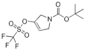 3-(三氟甲基磺酰氧基)-2H-吡咯-1(5h)-羧酸叔丁酯结构式_630121-86-7结构式