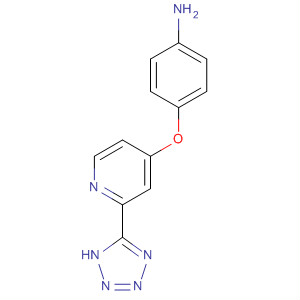 4-(2-(1H-tetrazol-5-yl)pyridin-4-yloxy)benzenamine Structure,630125-81-4Structure