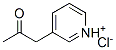 3-(2-氧代丙基)-氯化吡啶结构式_6302-03-0结构式