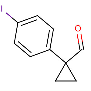 1-(4-Iodophenyl)cyclopropanecarbaldehyde Structure,630383-65-2Structure