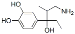 1,2-Benzenediol, 4-(3-amino-1-ethyl-1-hydroxy-2-methylpropyl)-(9ci) Structure,630394-83-1Structure