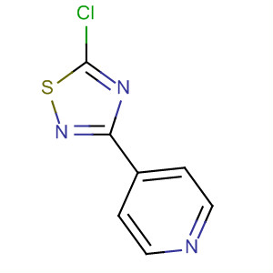 4-(5-Chloro-1,2,4-thiadiazol-3-yl)pyridine Structure,630410-93-4Structure