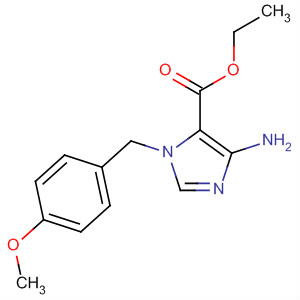 Ethyl 1-(4-methoxybenzyl)-4-amino-1h-imidazole-5-carboxylate Structure,630413-89-7Structure