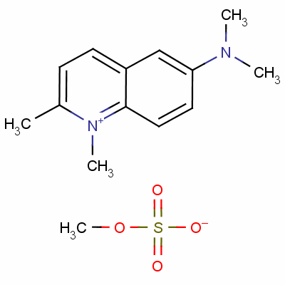 6-(Dimethylamino)-1,2-dimethylquinolinium methyl sulphate Structure,63059-61-0Structure