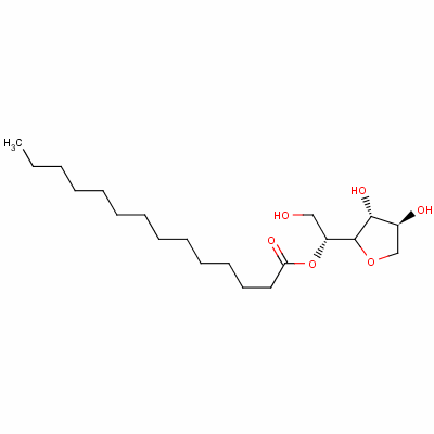 Sorbitan, monotetradecanoate Structure,63059-79-0Structure