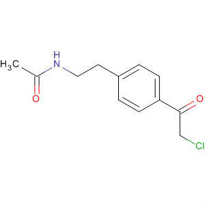 N-[2-[4-(2-chloroacetyl)phenyl]ethyl]acetamide Structure,63077-41-8Structure