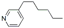 3-N-hexylpyridine Structure,6311-92-8Structure