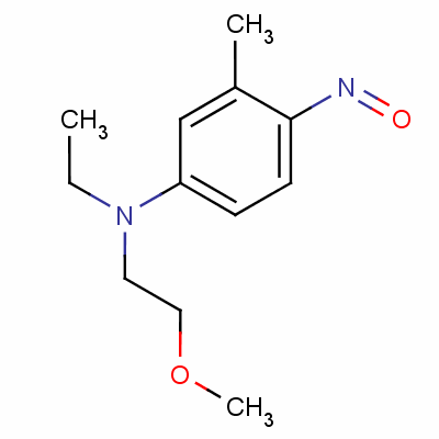 N-ethyl-n-(2-methoxyethyl)-4-nitroso-m-toluidine Structure,63134-20-3Structure