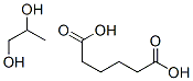 Hexanedioic acid, polymer with 1,2-propanediol Structure,63149-70-2Structure