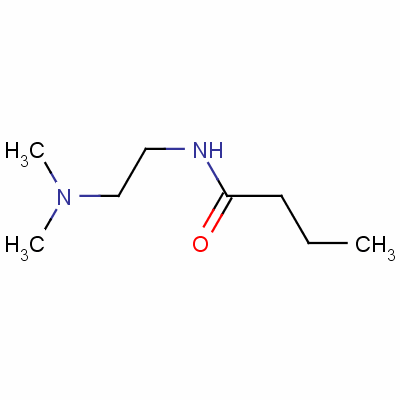 N-[2-(dimethylamino)ethyl ]butyramide Structure,63224-16-8Structure