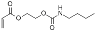 2-[[(Butylamino)carbonyl]oxy]ethyl acrylate Structure,63225-53-6Structure