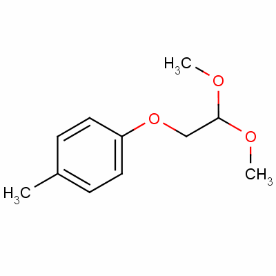 Benzene, 1-(2,2-dimethoxyethoxy)-4-methyl- Structure,6324-78-3Structure