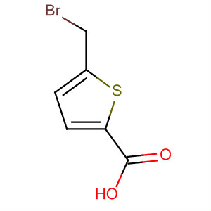 5-(Bromomethyl)-2-thiophenecarboxylic acid Structure,63273-26-7Structure