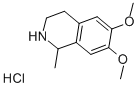 6,7-Dimethoxy-1-Methyl-1,2,3,4-Tetrahydroisoquinoline Structure,63283-42-1Structure