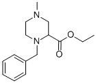 Ethyl1-benzyl-4-methylpiperazine-2-carboxylate Structure,63285-59-6Structure