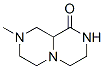 2H-pyrazino[1,2-a]pyrazin-1(6h)-one,hexahydro-8-methyl-(9ci) Structure,63285-61-0Structure