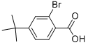 2-Bromo-4-(tert-butyl)benzoicacid Structure,6332-96-3Structure