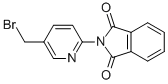 5-Bromomethyl-2-phthalimido-pyridine Structure,633312-49-9Structure