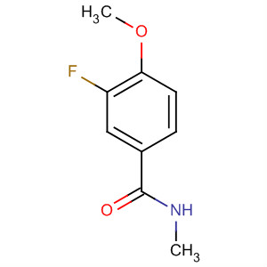 Benzamide, 3-fluoro-4-methoxy-n-methyl-(9ci) Structure,633317-76-7Structure