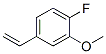 Benzene, 4-ethenyl-1-fluoro-2-methoxy-(9ci) Structure,633335-94-1Structure