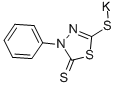 5-Mercapto-3-phenyl-1,3,4-thiadiazole-2-thione Potassium Salt Structure,6336-51-2Structure