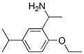 Benzenemethanamine, 2-ethoxy-alpha-methyl-5-(1-methylethyl)-(9ci) Structure,634150-80-4Structure