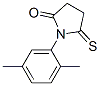 (1s)-(9ci)-1-(2,5-二甲基苯基)-5-硫氧代-2-吡咯烷酮结构式_634151-19-2结构式