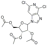 1-(2,3,5-Tri-o-acetyl-β-d-ribofuranosyl)-4,6-dichloroimidazo[4,5-c]pyridine Structure,63423-94-9Structure