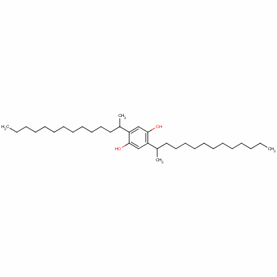 Bis(1-methyltridecyl)hydroquinone Structure,63451-52-5Structure