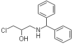 1-(Benzhydrylamino)-3-chloropropan-2-ol Structure,63477-43-0Structure