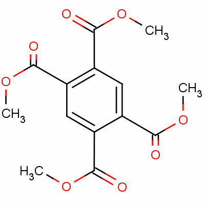 均苯四甲酸四甲酯结构式_635-10-9结构式