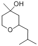 2-异丁基-4-羟基-4-甲基四氢吡喃结构式_63500-71-0结构式