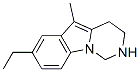 Pyrimido[1,6-a]indole, 7-ethyl-1,2,3,4-tetrahydro-5-methyl- (9ci) Structure,635284-45-6Structure