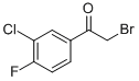 2-Bromo-3-chloro-4-fluoroacetophenone Structure,63529-30-6Structure