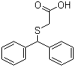 2-[(Diphenylmethyl)thio]acetic acid Structure,63547-22-8Structure