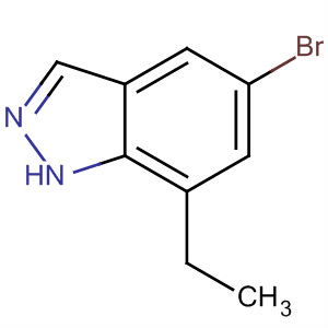 1H-indazole,5-bromo-7-ethyl-(9ci) Structure,635712-49-1Structure