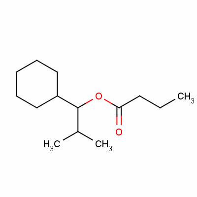 1-Cyclohexyl-2-methylpropyl butyrate Structure,63573-83-1Structure