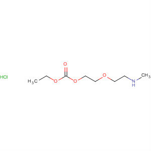 Ethyl 2-[2-(methylamino)ethoxy]ethyl carbonate hydrochloride Structure,635751-14-3Structure