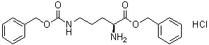 N5-[(苯基甲氧基)羰基]-L-鸟氨酸苯基甲酯单盐酸盐结构式_63594-37-6结构式