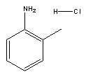 邻甲苯胺盐酸盐结构式_636-21-5结构式