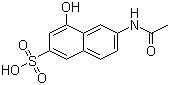 2-乙酰氨基-8-萘酚-6-磺酸 (n-乙酰基GAMMA酸)结构式_6361-41-7结构式