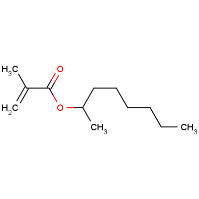 1-Methylheptyl methacrylate Structure,63616-15-9Structure