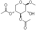 Methyl3,4-di-o-acetyl-beta-d-xylopyranoside Structure,63629-70-9Structure