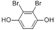 1,4-Dihydroxy-2,3-Dibromobenzene Structure,6363-31-1Structure