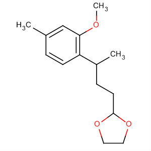 2-[3-(2-Methoxy-4-methylphenyl)butyl]-1,3-dioxolane Structure,63646-83-3Structure