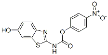 (6-羟基-2-苯并噻唑)-氨基甲酸 4-硝基苯基酯结构式_63650-39-5结构式