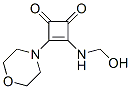 3-Cyclobutene-1,2-dione, 3-(hydroxymethylamino)-4-(4-morpholinyl)-(9ci) Structure,636601-15-5Structure